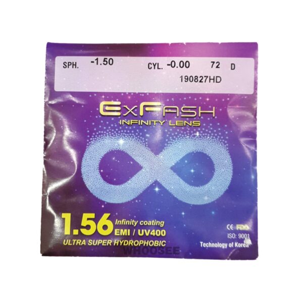 exfash infinity lens 1.56