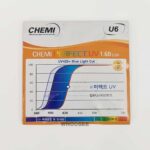 Tròng Kính Cận Chemi Crystal U6 Cp 60sp Chiết Xuất 1.60 truoc