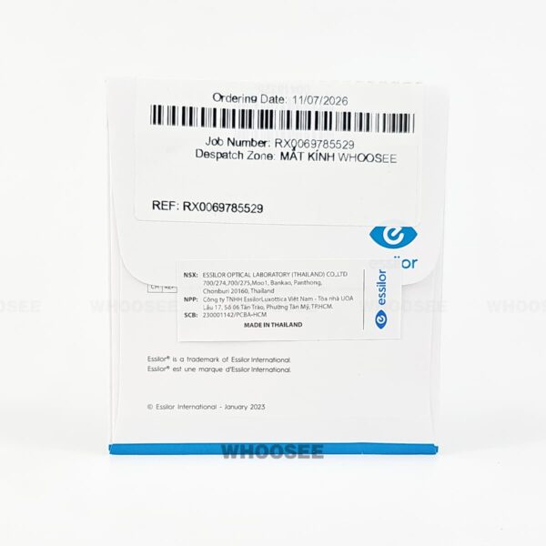 Đa tròng essilor assentials active plus 1.67