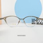 gọng kính exfash mắt mèo ef35452 274a chính hãng mang nhẹ, dễ phối đồ