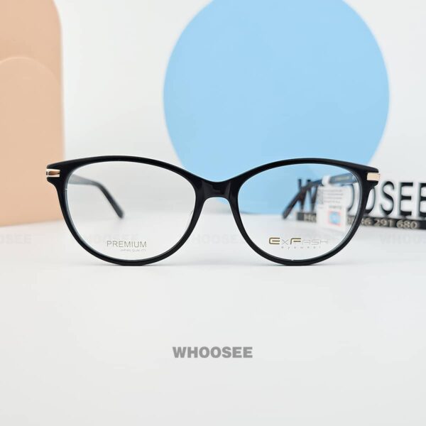 gọng kính exfash mắt mèo ef73555 931 phù hợp đi làm, học tập