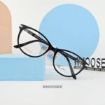 gọng kính thời trang exfash mắt mèo ef73555 934 chính hãng thiết kế thời trang