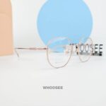 gọng kính jill stuart dáng lục giác jl33124x c02 chính hãng Đeo nhẹ, dễ phối đồ