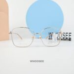 gọng kính jill stuart dáng lục giác jl33130x c02 cao cấp phong cách thanh lịch