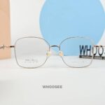 gọng kính jill stuart dáng lục giác jl33130x c02 cao cấp phong cách thanh lịch