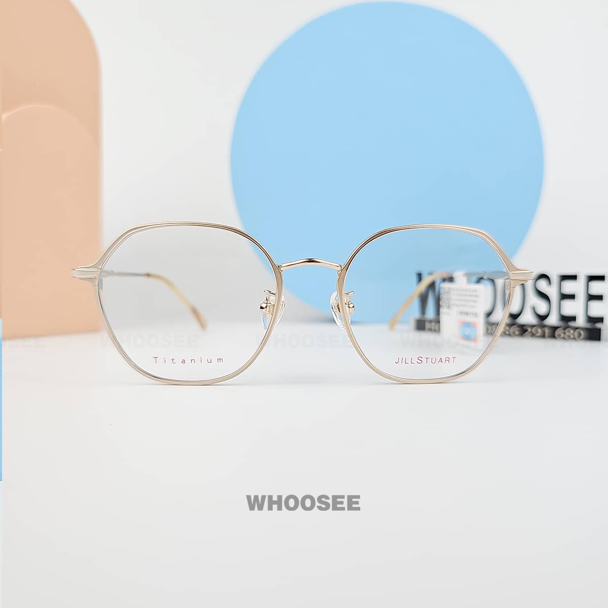 gọng kính jill stuart classic js70157x c01 cao cấp phù hợp đi làm, đi học