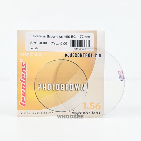 lavalens brown asp 1.56 Đổi màu trà