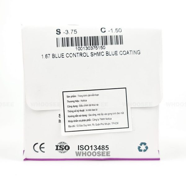 nottica n4 1.67 blue control