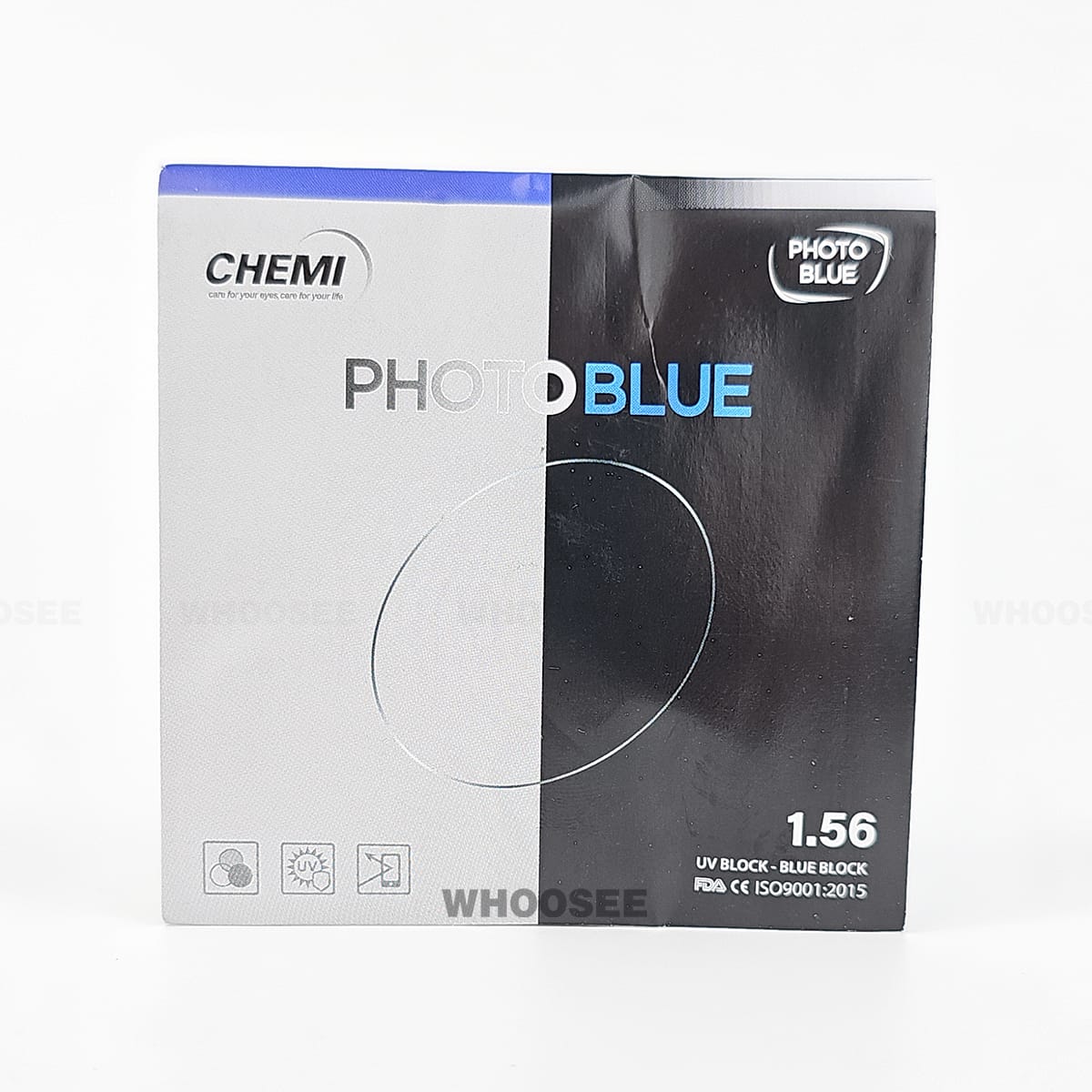 tròng kính chemi đổi màu chiết suất 1.56