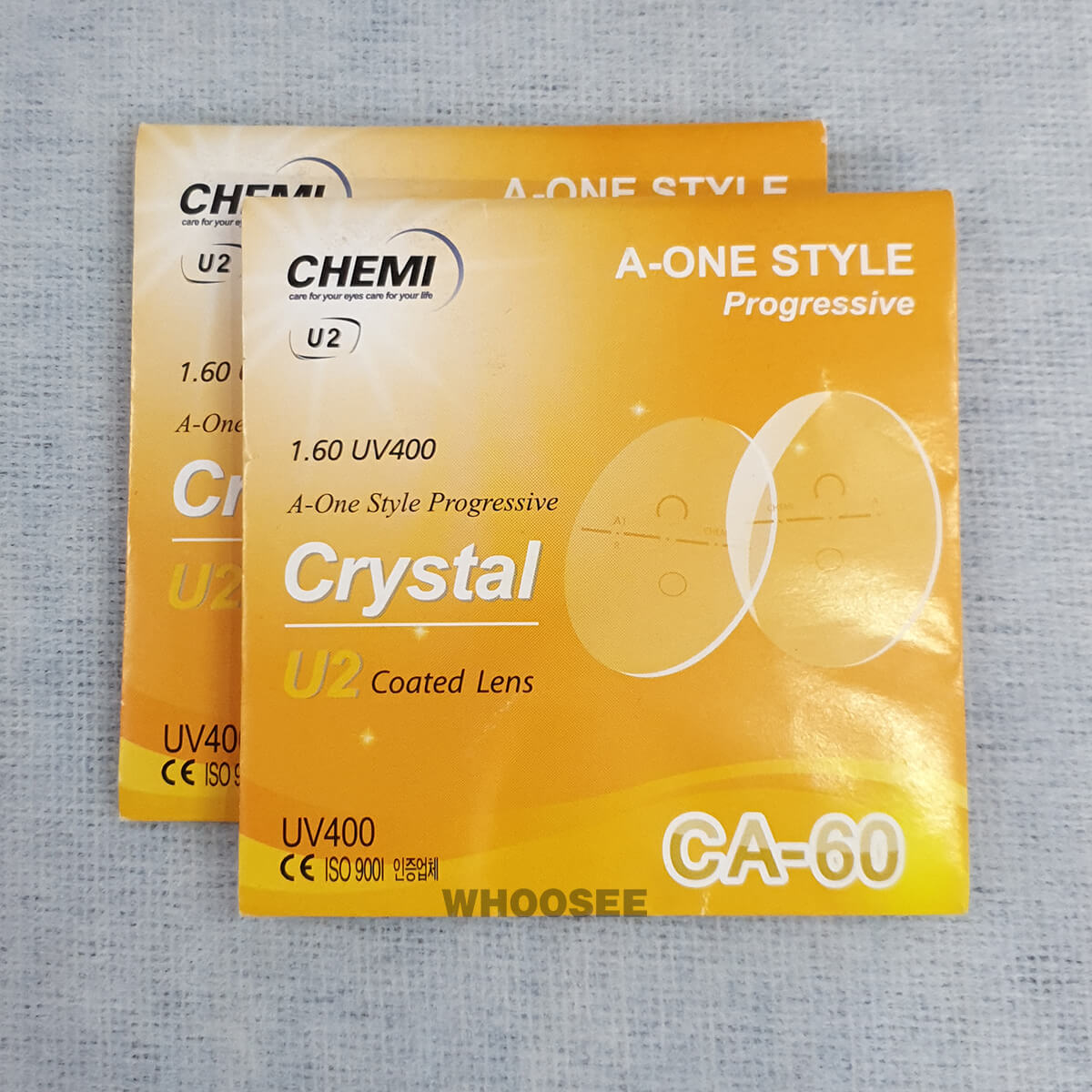 Tròng Kính đa Tròng Chemi Crystal U2 Coated Lens 1 60